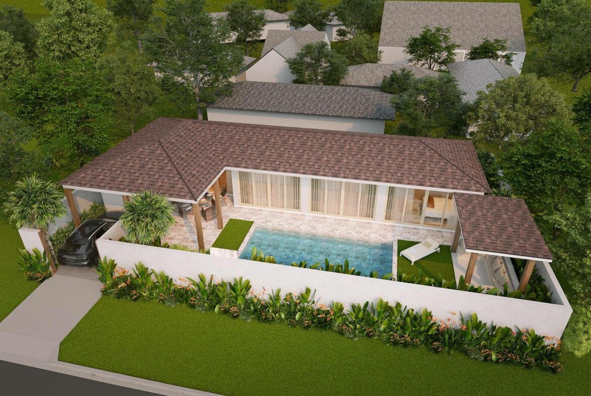 Contemporary Single-Story Villas For Sale in Bophut