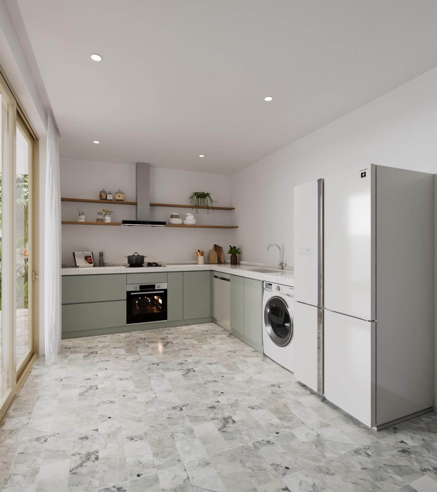 Contemporary Single-Story Villas For Sale in Bophut
