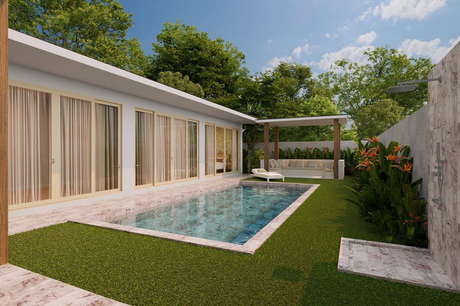 Contemporary Single-Story Villas For Sale in Bophut