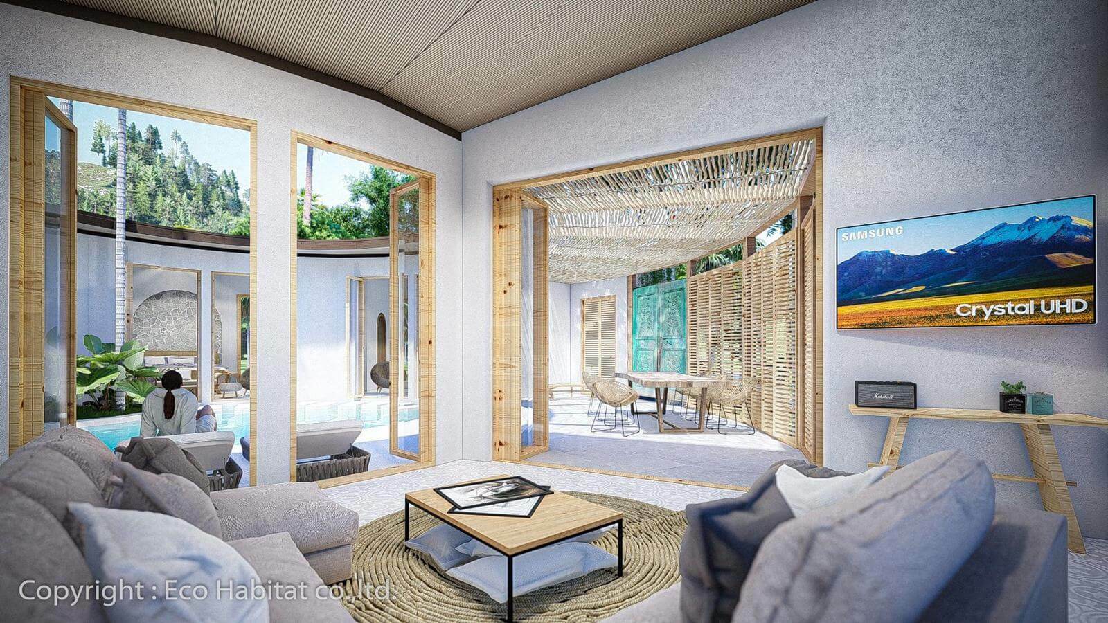 Luxury & Eco-Friendly Villa for Sale in Maenam, Koh Samui