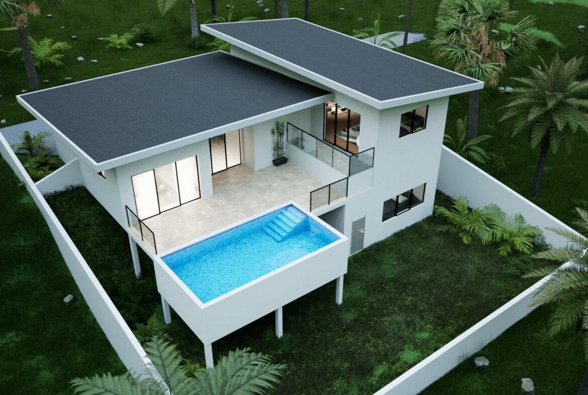 Luxury 3-Bedroom Villa for sale with Jungle Views in Bophut