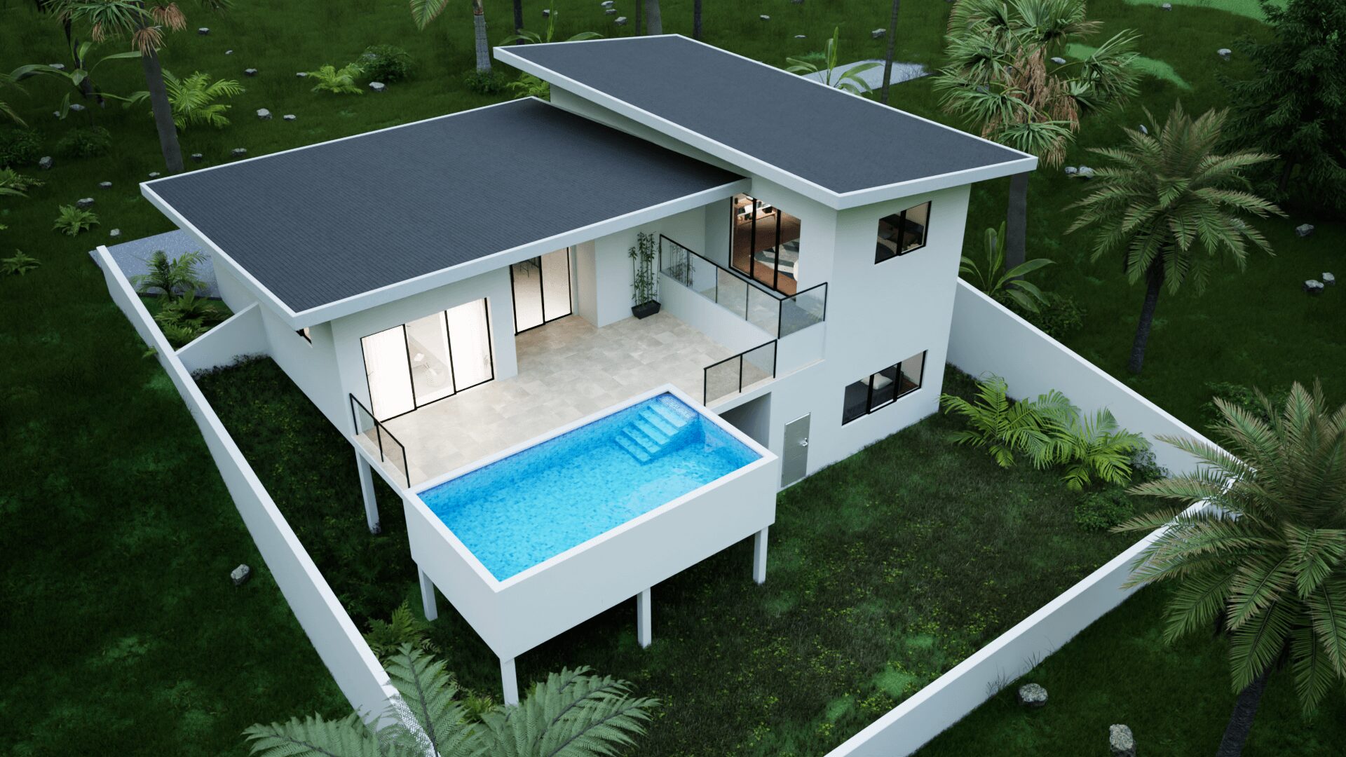 Luxury 3-Bedroom Villa for sale with Jungle Views in Bophut