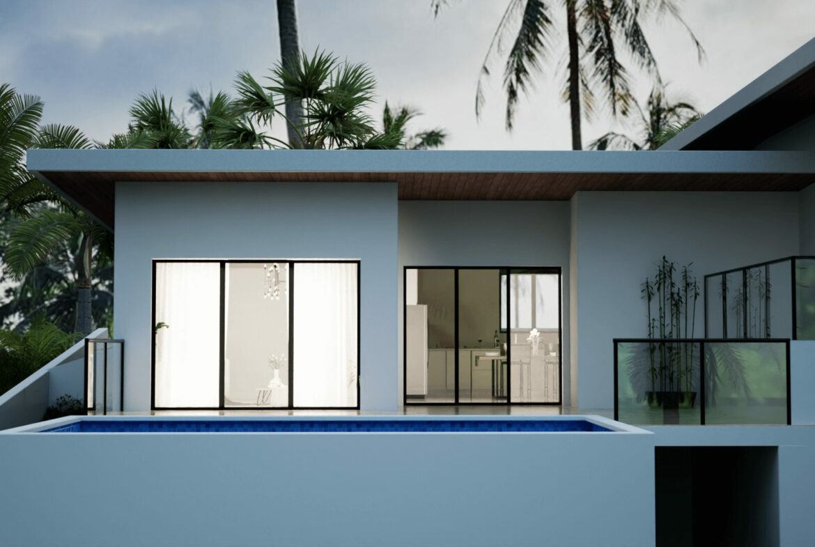 Luxury 3-Bedroom Villa with Jungle Views in Bophut