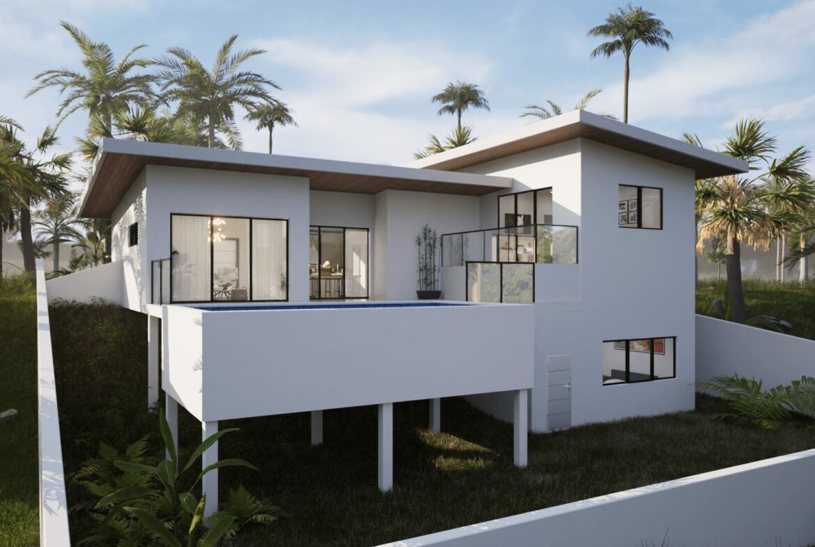 Luxury 3-Bedroom Villa with Jungle Views in Bophut