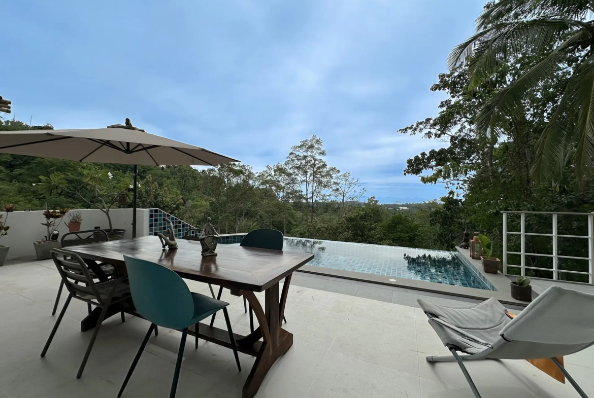 Villa for Sale in Lipa Noi – Sea View & Sunset Over Ang Thong