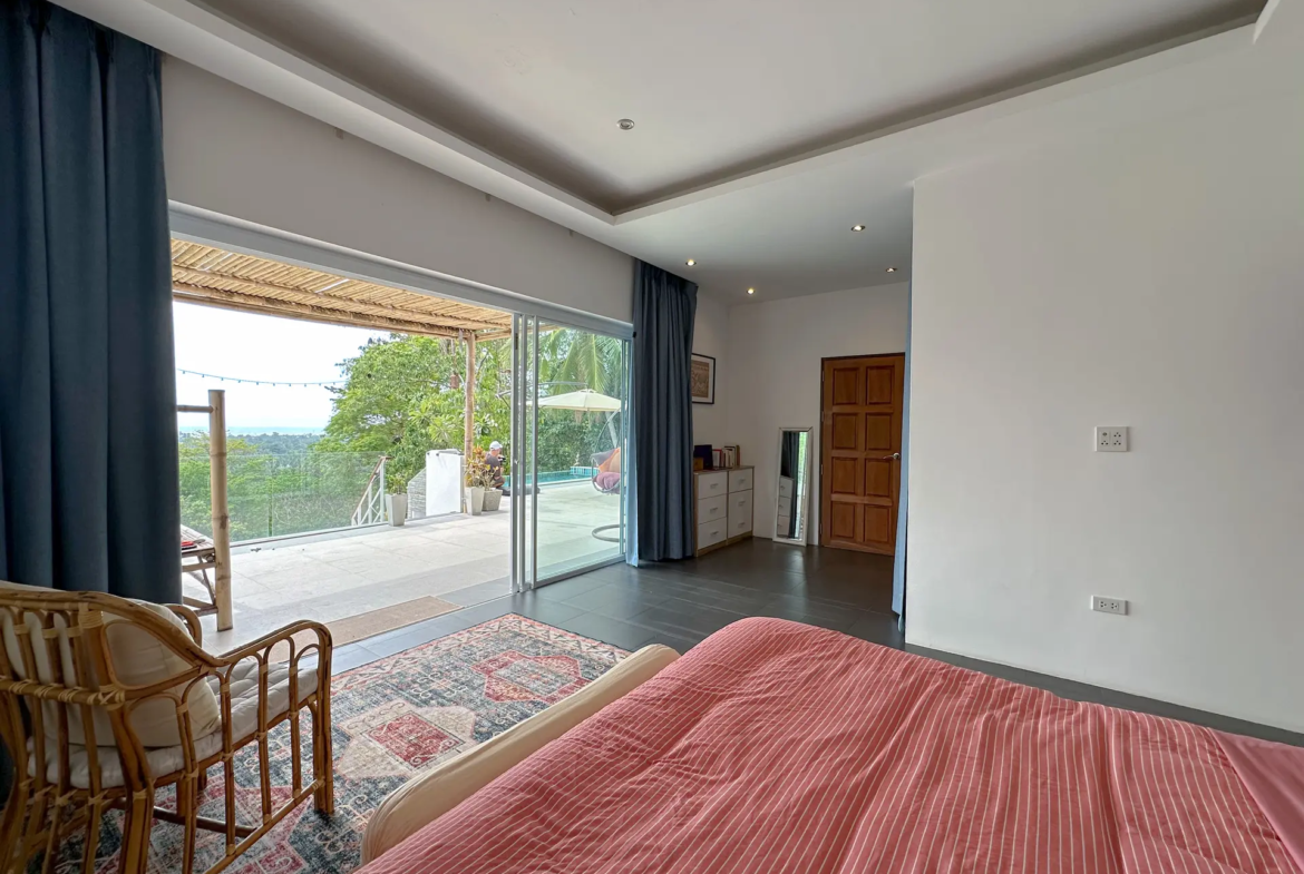 Villa for Sale in Lipa Noi – Sea View & Sunset Over Ang Thong