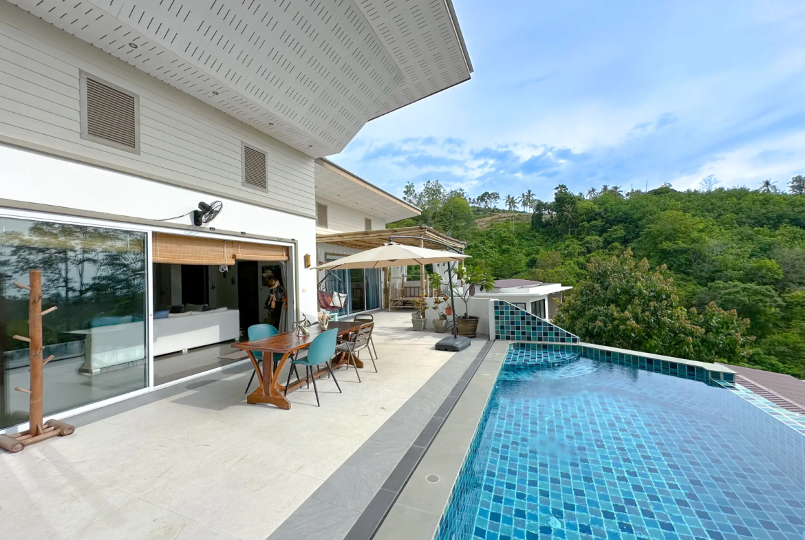 Villa for Sale in Lipa Noi – Sea View & Sunset Over Ang Thong