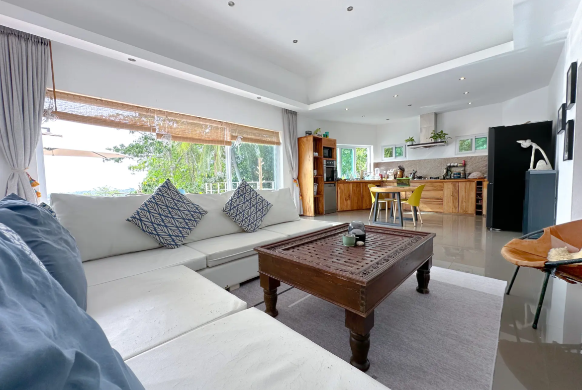 Villa for Sale in Lipa Noi – Sea View & Sunset Over Ang Thong