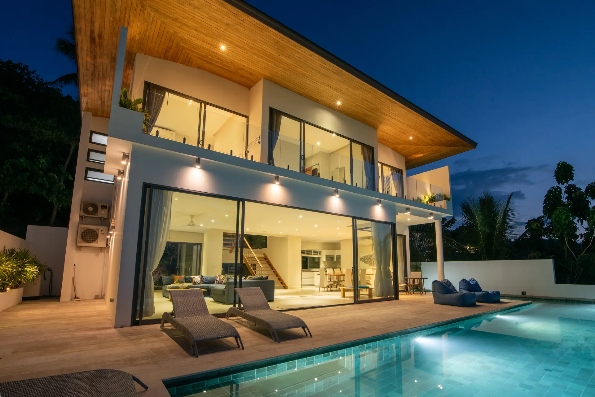 5-Bedroom Sea View Villa for Holiday Rent – Bang Por | Koh Samui