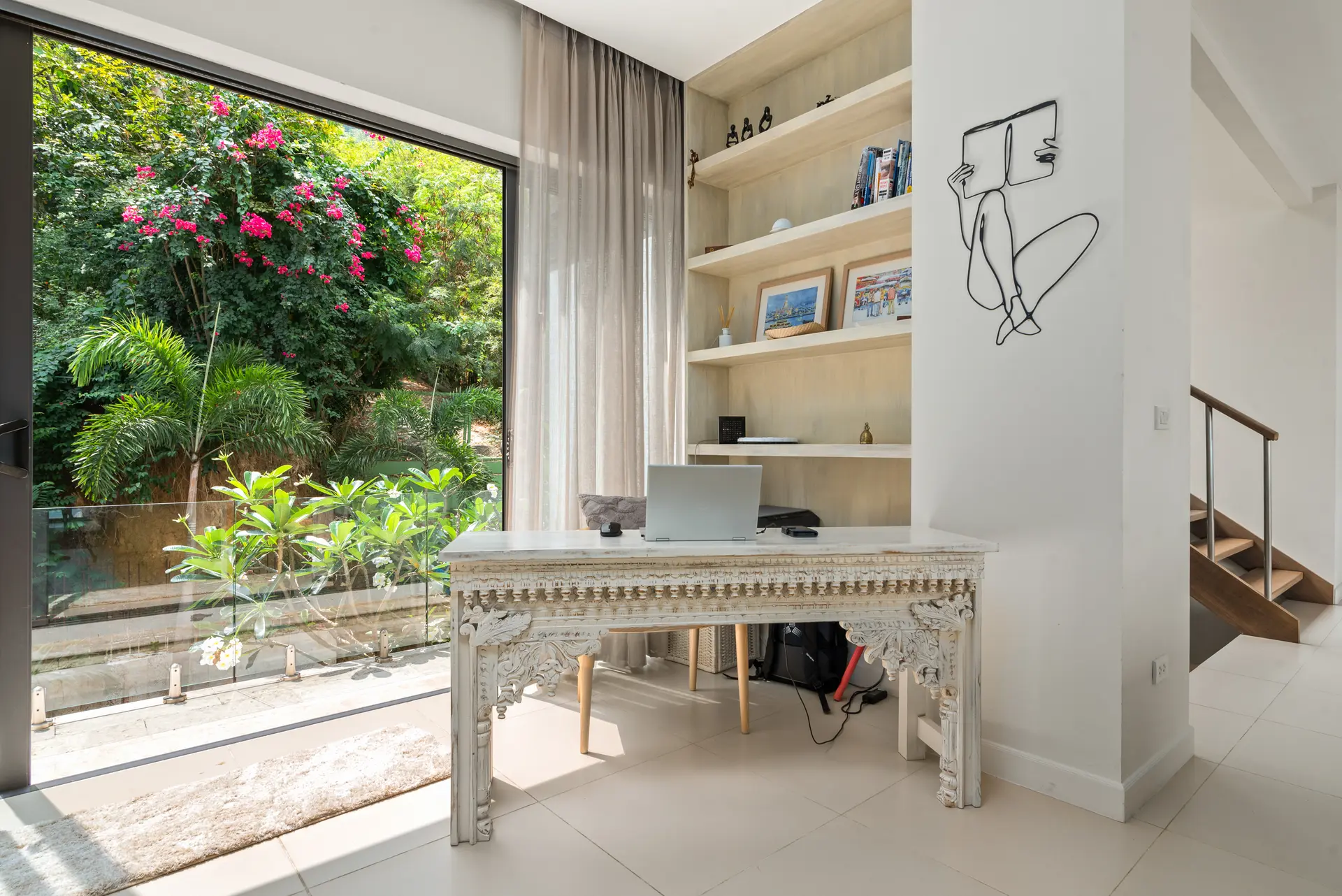 5-Bedroom Sea View Villa for Holiday Rent – Bang Por | Koh Samui 2nd desk