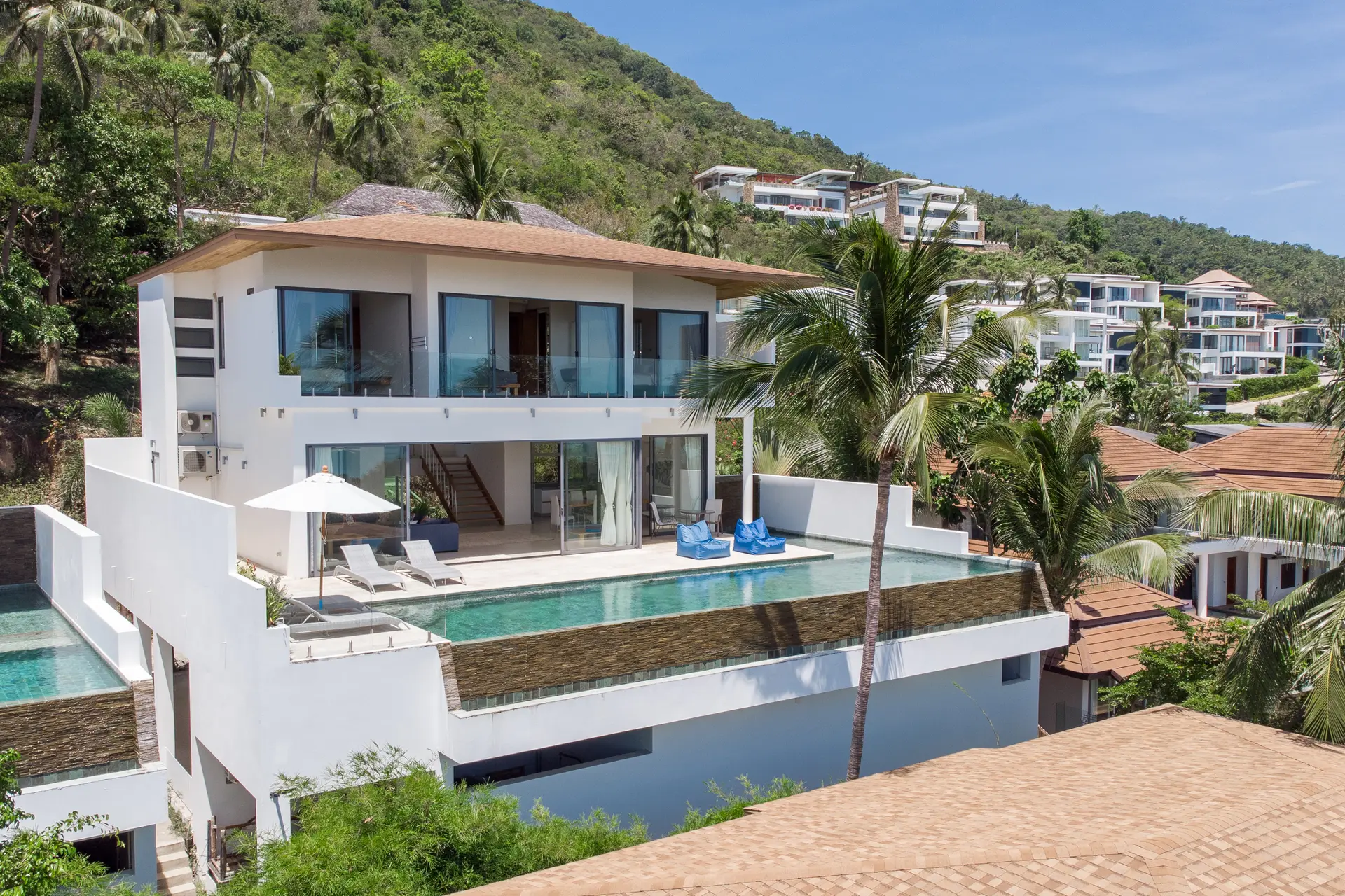 5-Bedroom Sea View Villa for Holiday Rent – Bang Por | Koh Samui